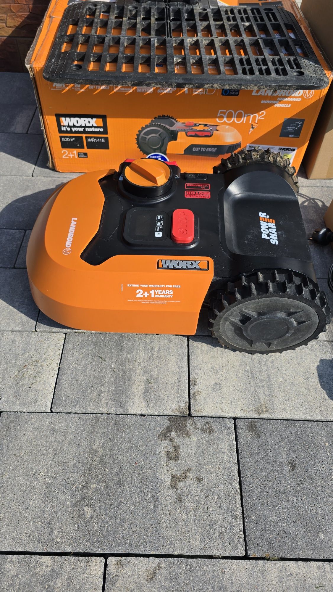 Worx wr141e 500m2