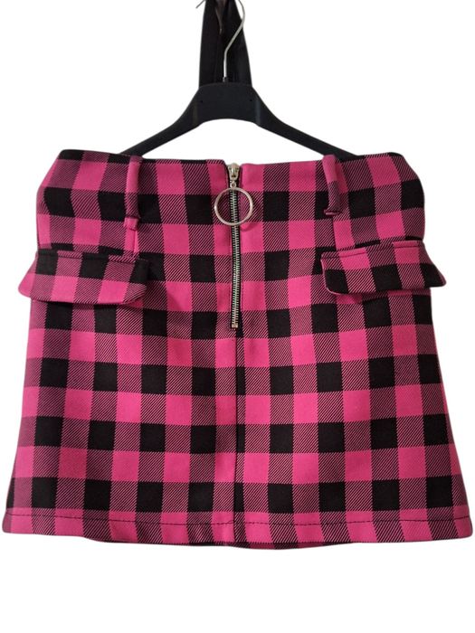 Spódniczka Bershka Alternative Draculaura Y2k Różowa Sylwester Święta