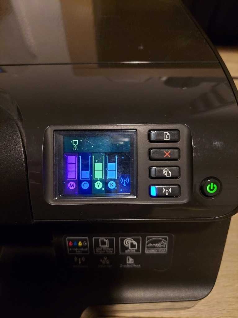 Drukarka HP Officejet Pro 8100. Do sprawdzenia