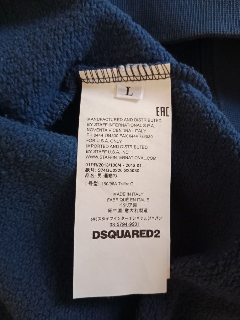 Свитшот кофта Dsquared оригинал gucci dolce