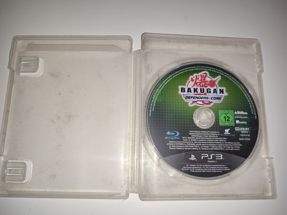 Gra Ps3 Bakugan gry PlayStation 3 GTA V GOW Mafia Sniper UFC NFS shift
