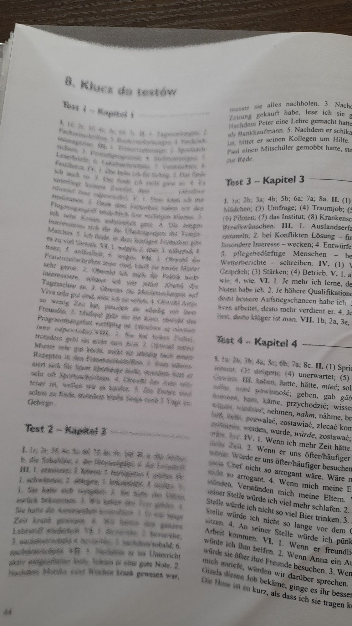 Alles klar 2a i 2b - testy, transkrypcja do nagrań, klucz do ćwiczeń