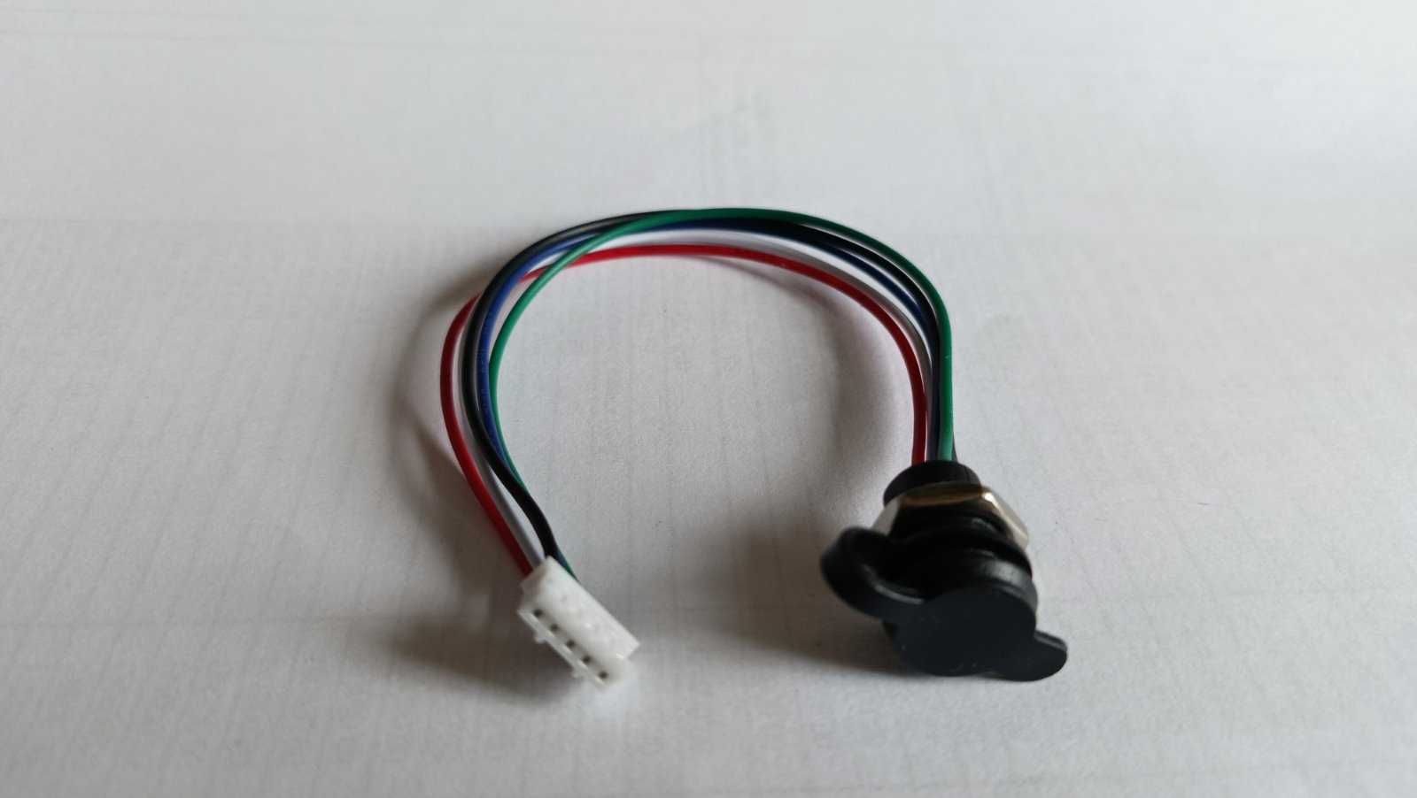 разъем TYPE-C для монтажа влагозащитный (4-5-6-PIN) быстрая зарядка