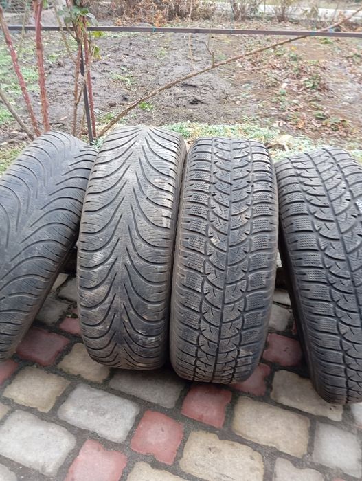 Зимня резина+диски 195 65 15 Audi VW
