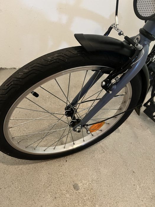 Bicicleta dobravel fold 120 btwin