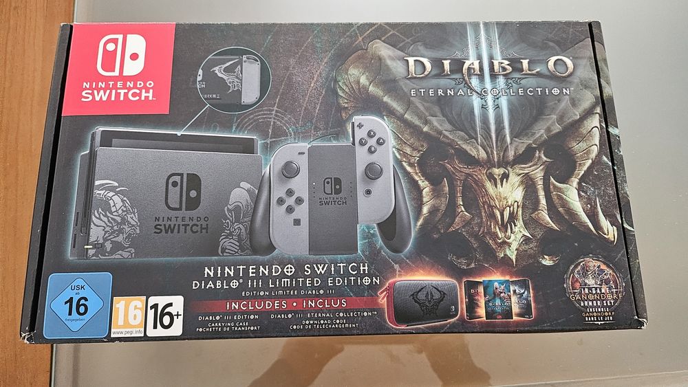 Nintendo Switch - Edição Limitada Diablo III