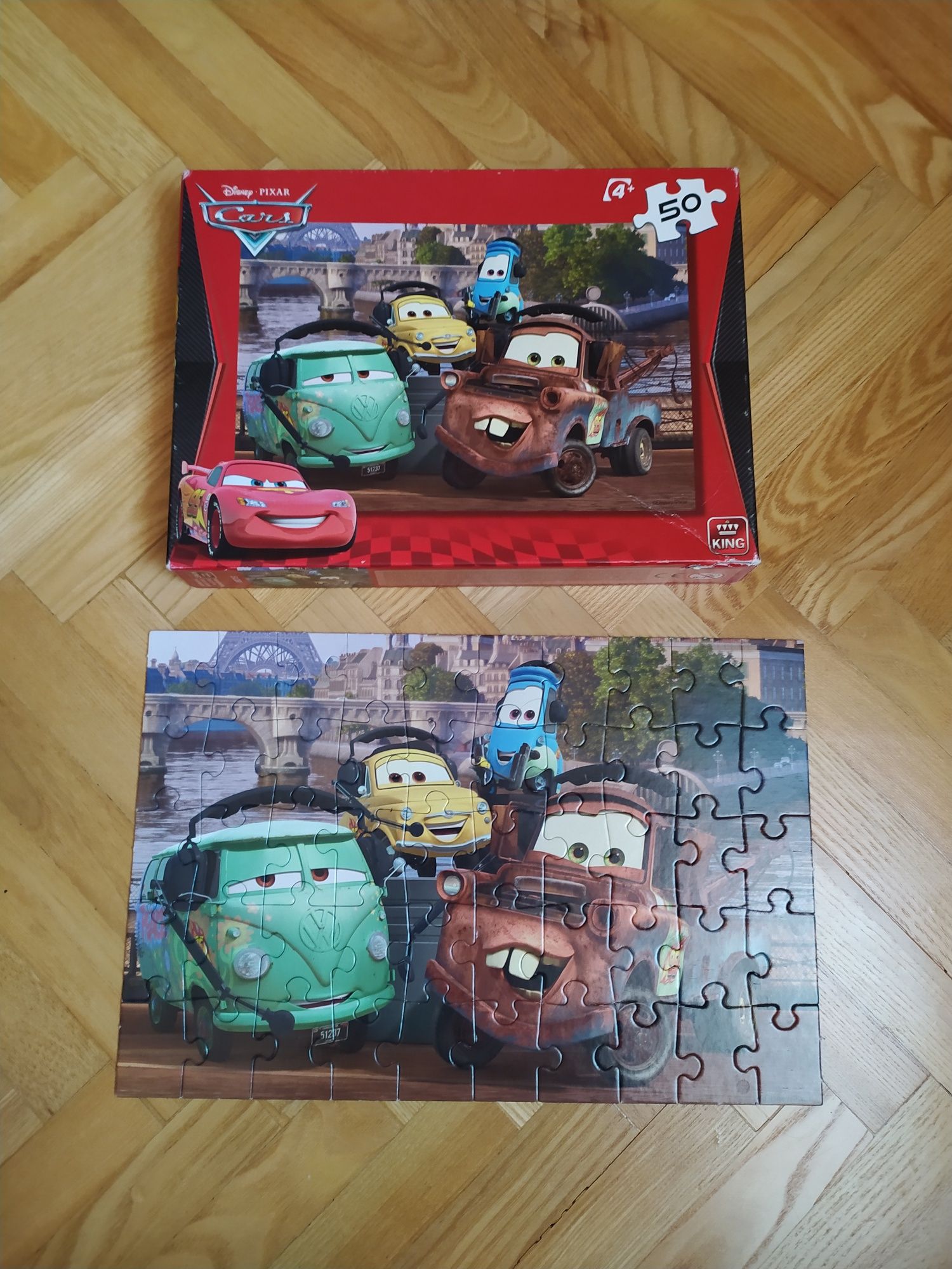 Puzzle 50 el. Disney Pixar Cars Auta