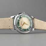 Zegarek vintage Kirowskie – zielone detale | retro USSR | klasyk