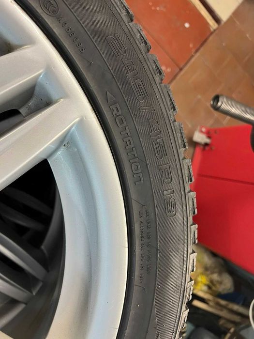 колеса диски BMW 351 стиль  19 шини Nokian Hakkapeliitta 9 мм 21г