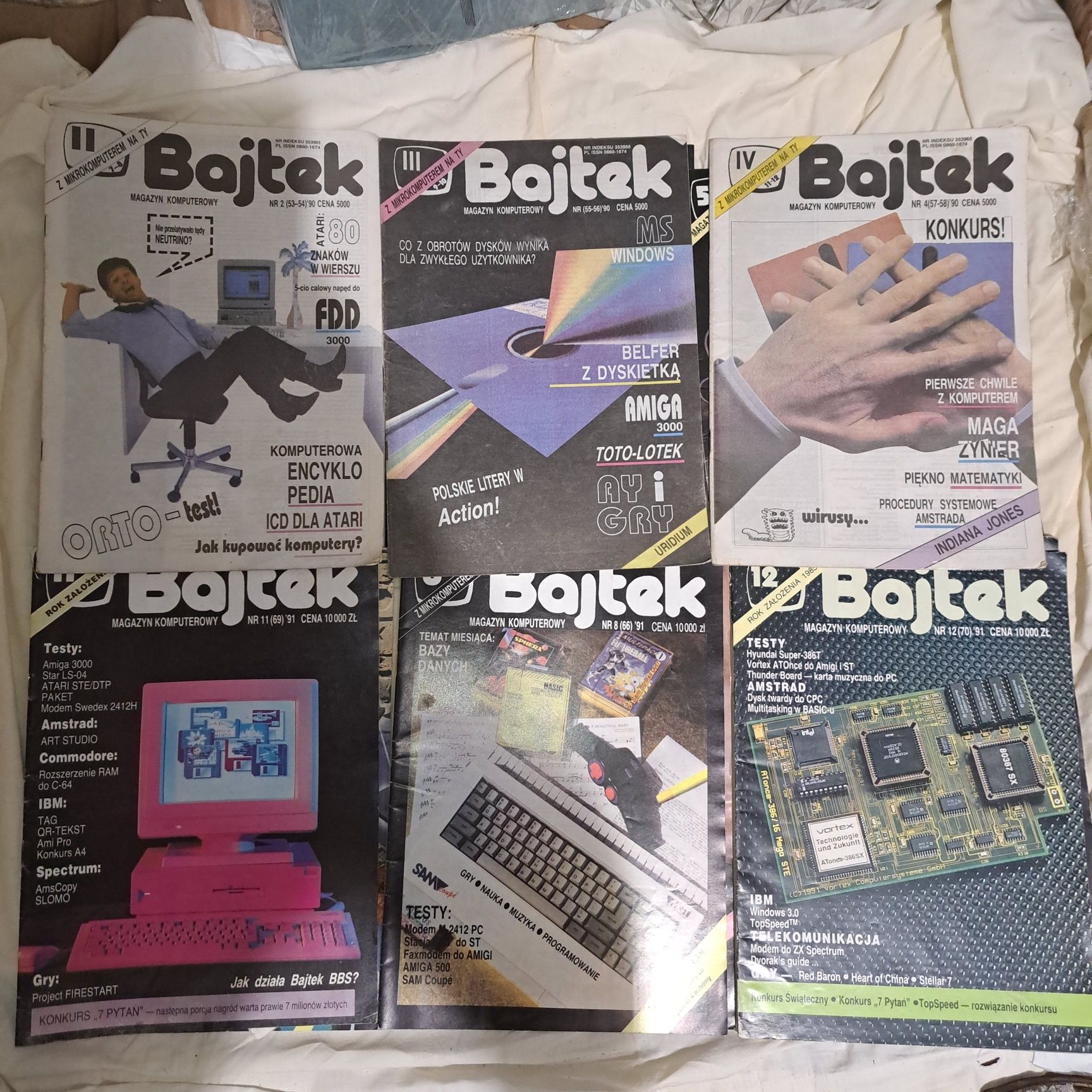 Czasopisma Bajtek 35 sztuk