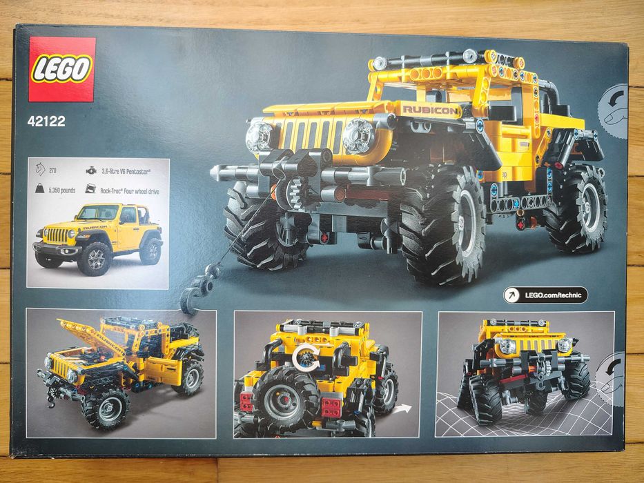 LEGO Technic Jeep Wrangler 42122 – Novo, Selado e Descontinuado!