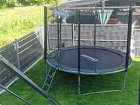 Zipro Jump Pro profesjonalna trampolina 10 FT (ponad 3m) z bogat