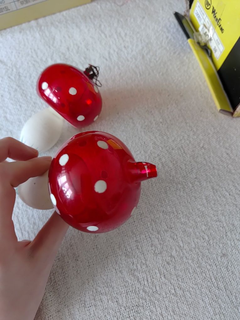 Prl bombki muchomorki