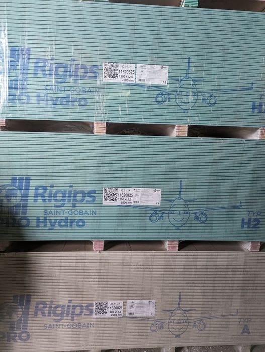 Гіпсокартон та комплектуючі.