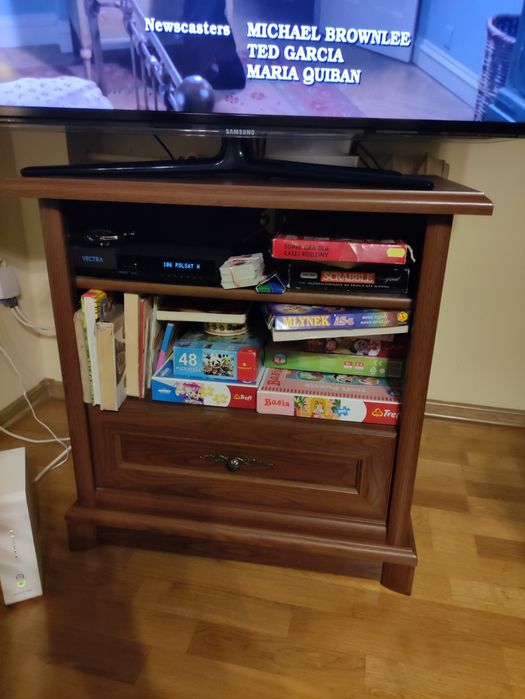Witryna + szafka pod telewizor