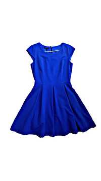 Sukienka chabrowa niebieska M/L