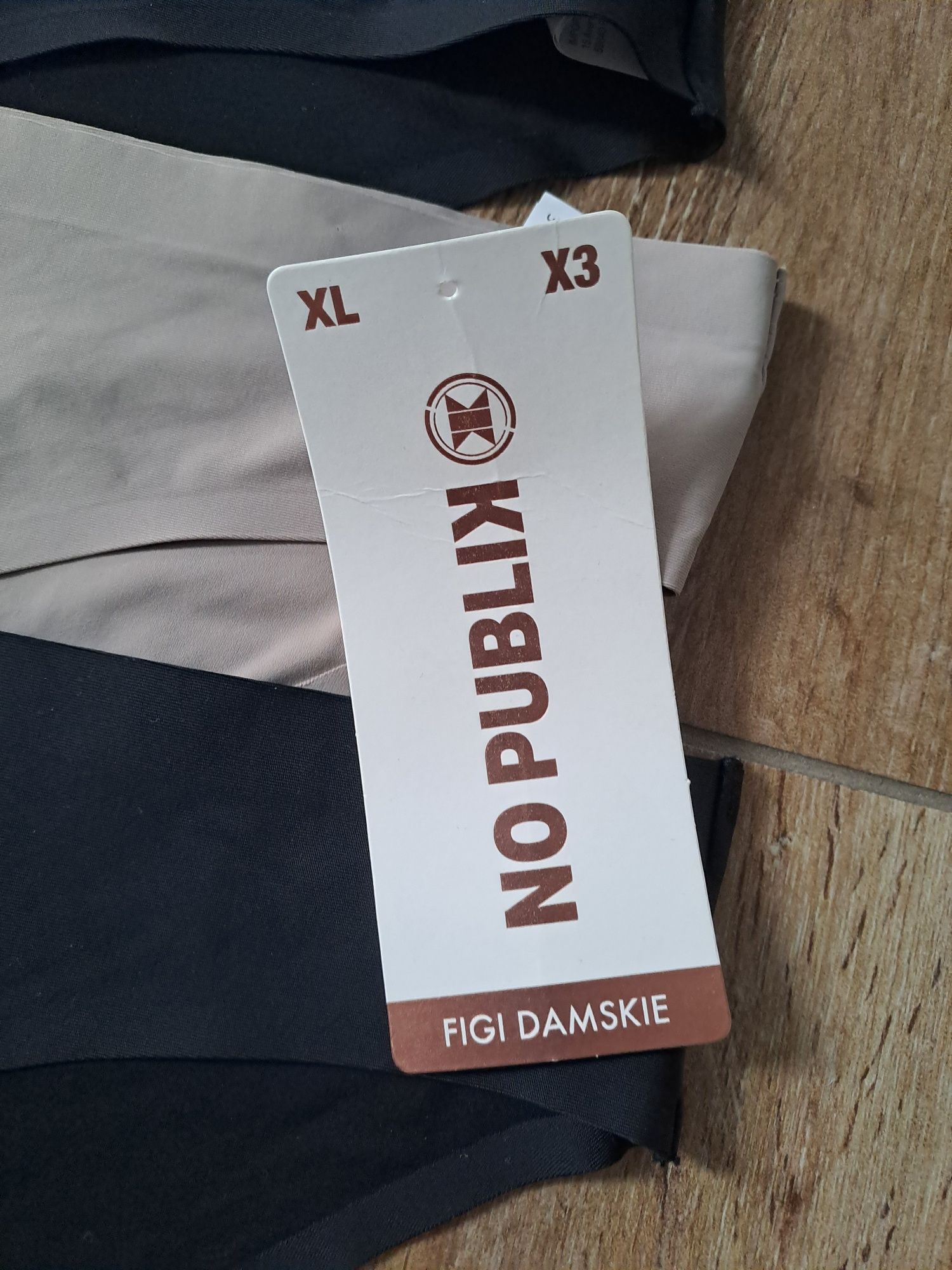 Majtki figi damskie 3pak No Publik XL