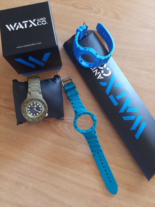 Relógio e pulseiras da WATX & CO