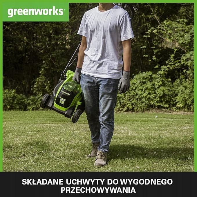 Kosiarka akumulatorowa Greenworks 33 cm GD24LM33K4