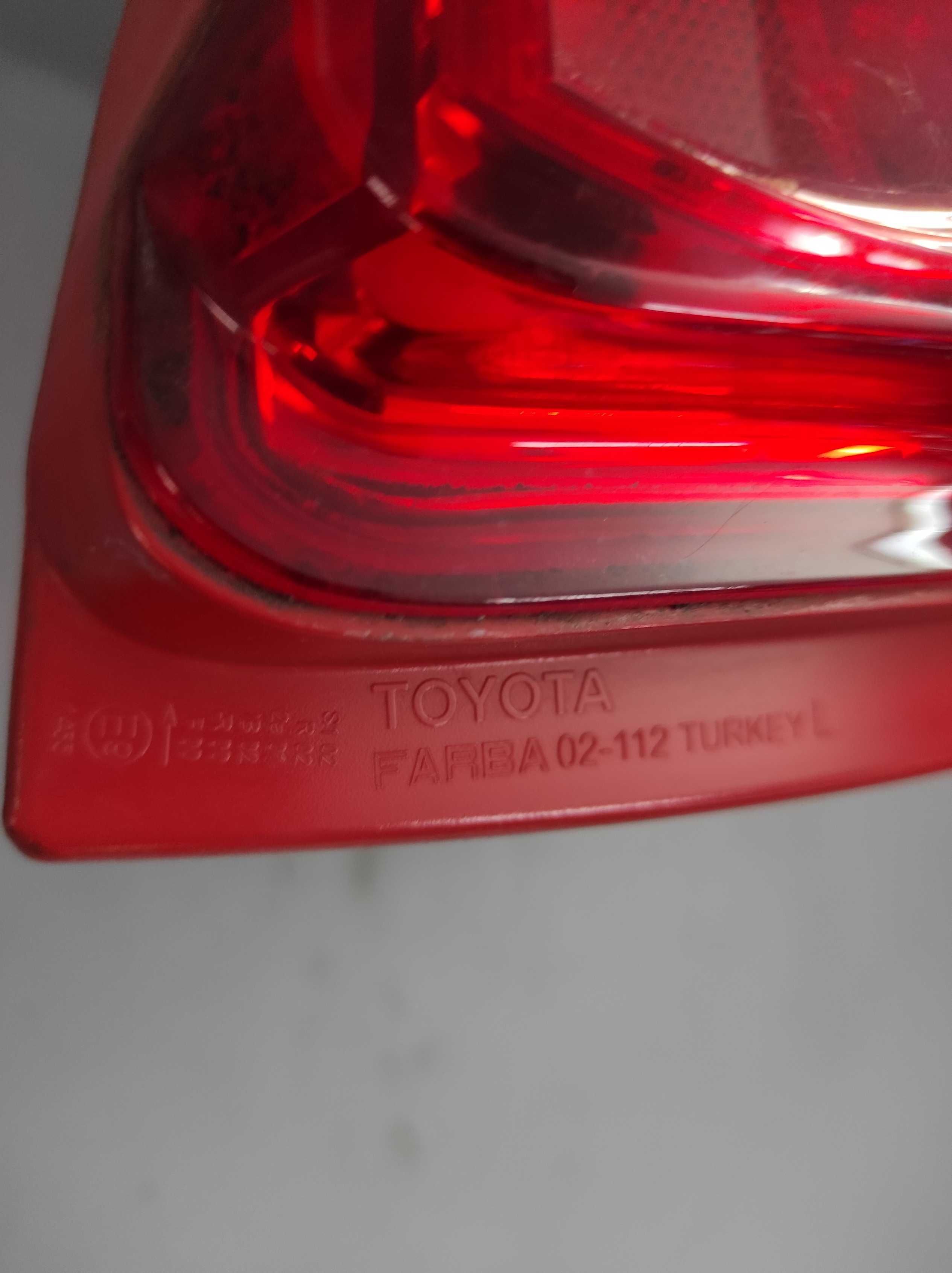 TOYOTA AURIS I, Lampa tylna lewa, Oryginał !