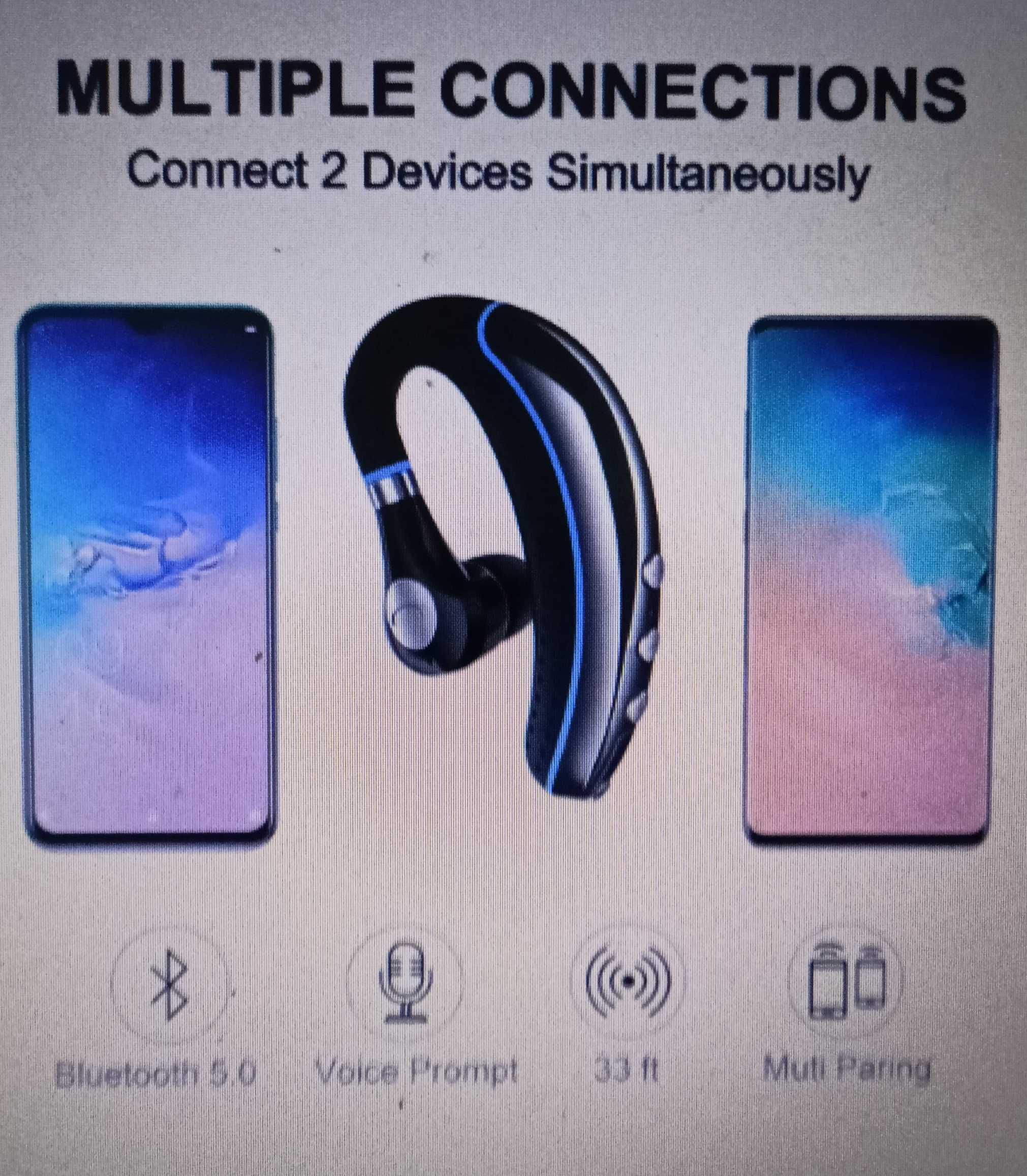 Nowy zestaw słuchawkowy Bluetooth COMEXION V5.0