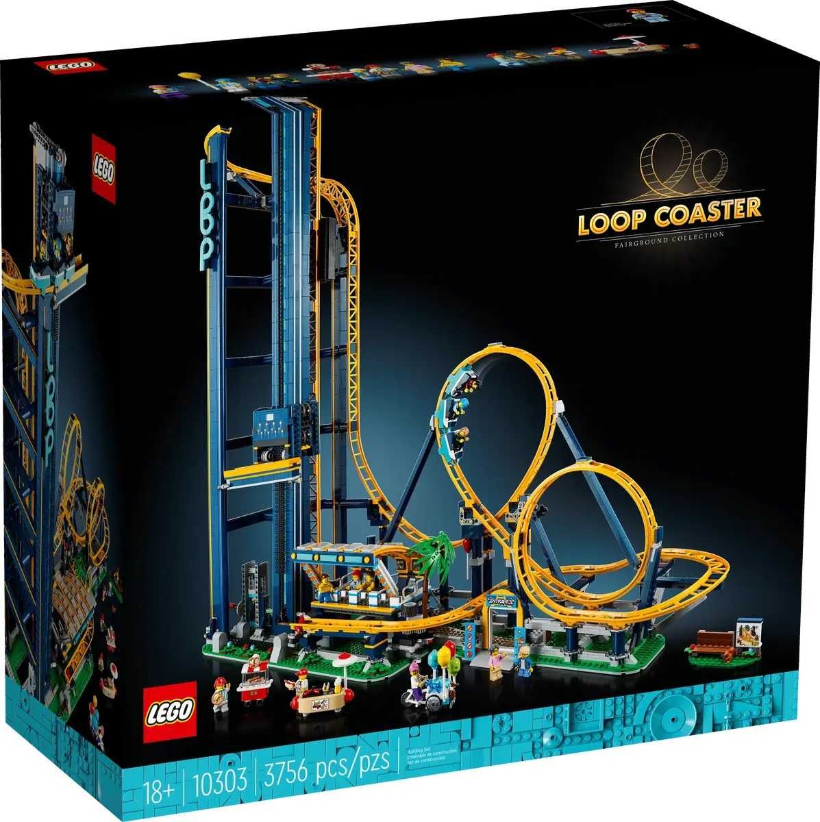 Lego 10303 Kolejka Górska z pętlami