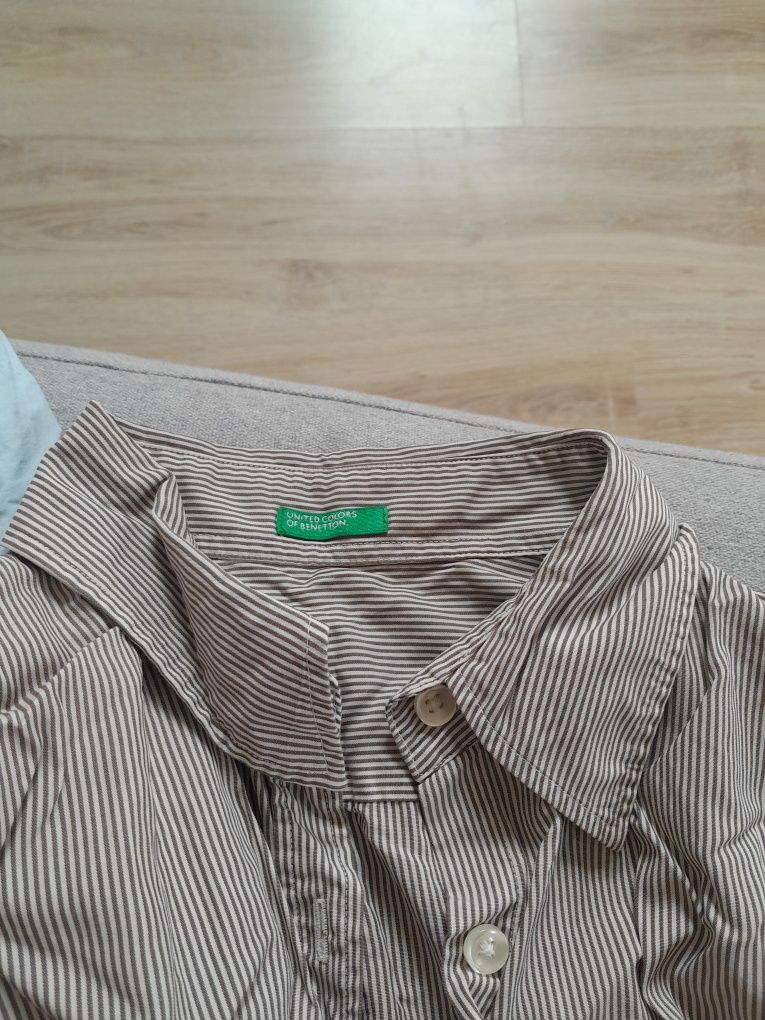 Colors of benetton Reserved h&m hm paka ubrań zestaw ubrań koszula