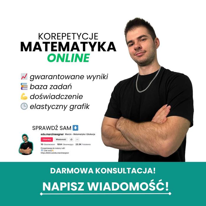 Korepetycje MATEMATYKA | E8 | matura | Korki z matematyki