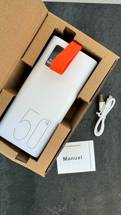 Павербанк 50 000mAh, честная емкость, быстрая зарядка 22,5W power bank
