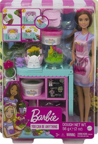 ОРИГИНАЛ! Набор Кукла Барби флорист брюнетка Barbie Florist Playset
