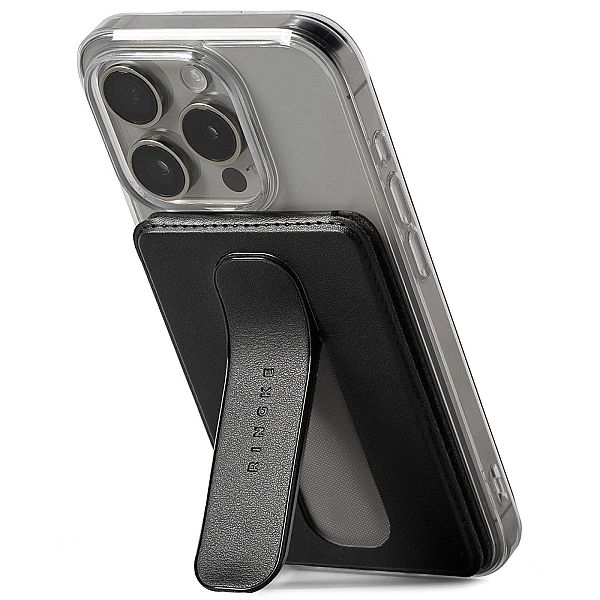 Etui Ringke Wallet Slide Grip MagSafe - czarne