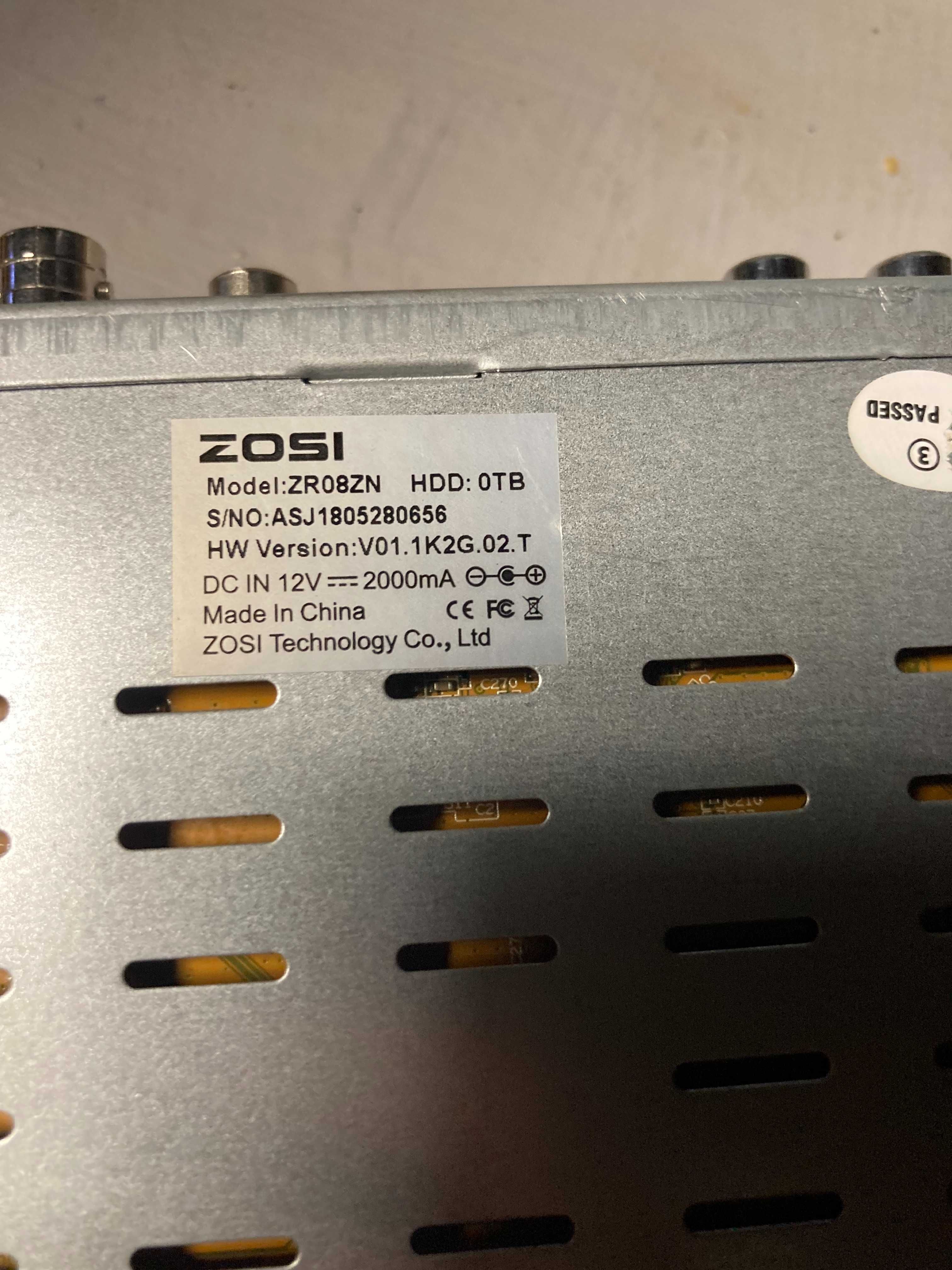 Комплект відеонагляду аналоговий ZOCI 8 камер с HDD