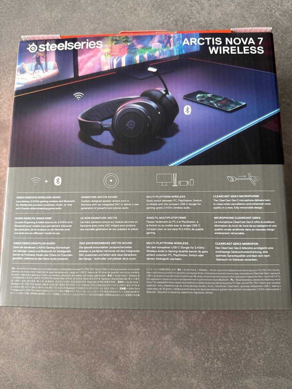 Nowe słuchawki SteelSeries Arctis Nova 7