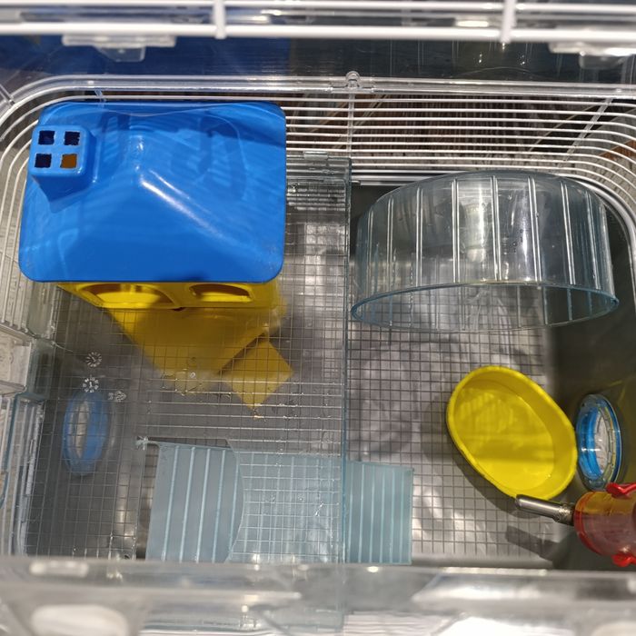 Продам отличную клетку Ferplast combi 1fun для хомяка