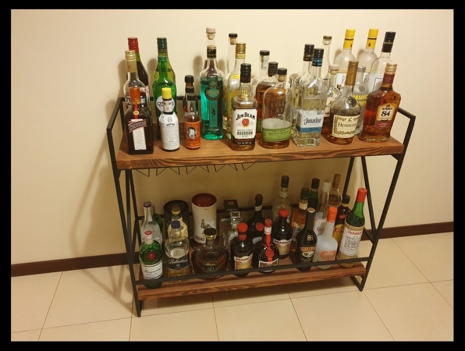 Barek na alkohol STARE DREWNO Loft Rustic Retro HandMade