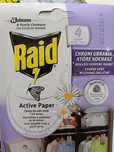 Raid Zawieszki na Mole Ubraniowe 15 opakowań po 4 sztuki