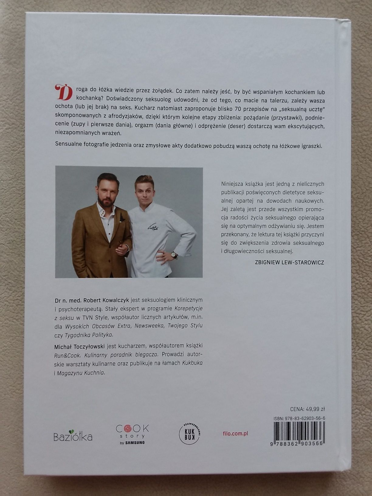 Książka "Sex & Cook. Miłość od Kuchni" R. Kowalczyk M. Toczyłowski