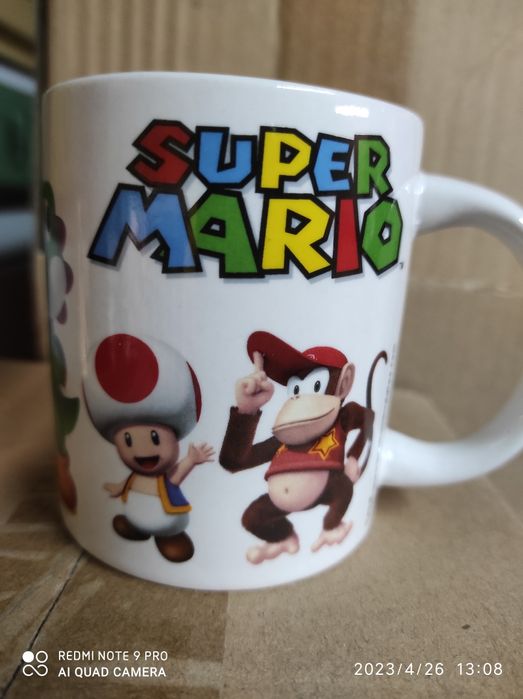 Kubek super Mario Bros dla dzieci