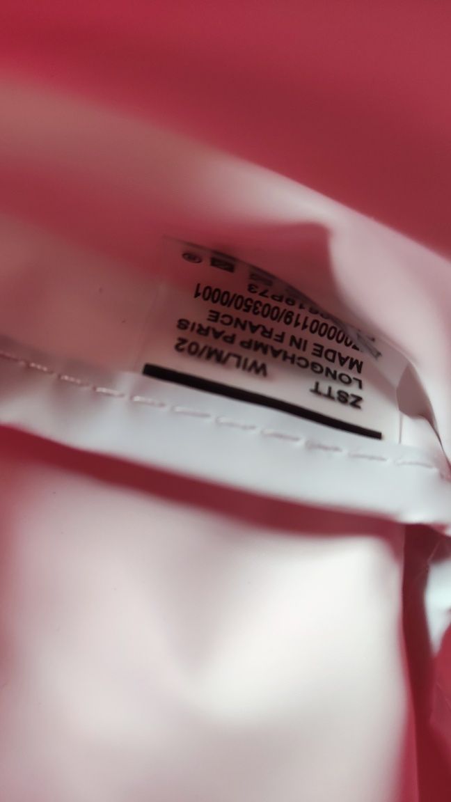 Longchamp L Pink Róż Fuksja