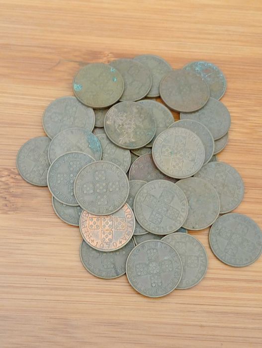 Conjunto de moedas de 50 centavos. Diversas datas (180 moedas)