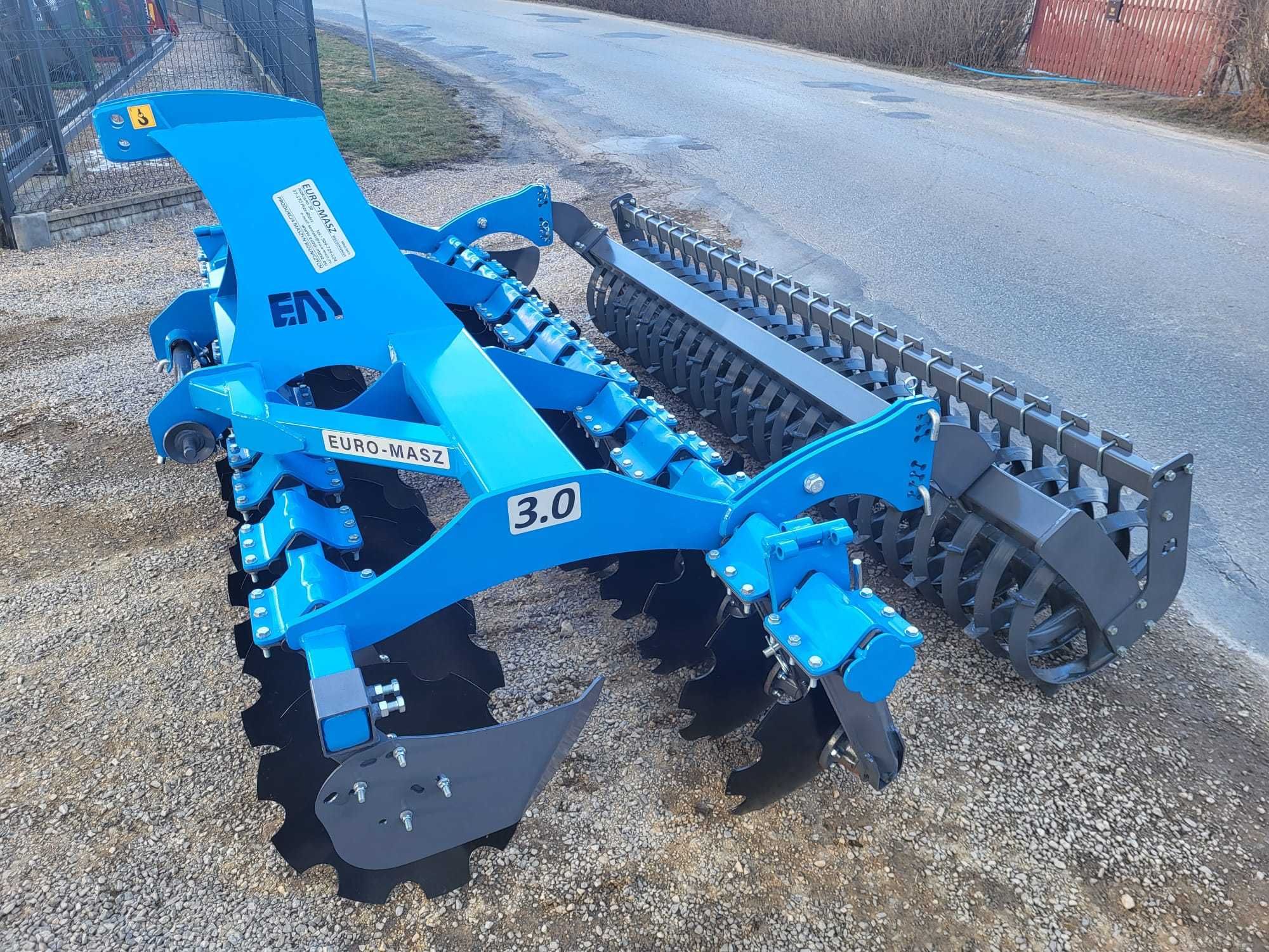 brona talerzowa Euro-masz! bez hydropaku/talerzówka CIĘŻKA talerze 510
