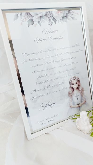 Plakaty#aniołstróż#dziecko#metryczka