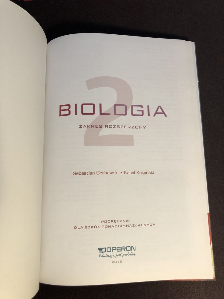 Ciekawi Świata 1 i 2 Biologia; zakres rozszerzony