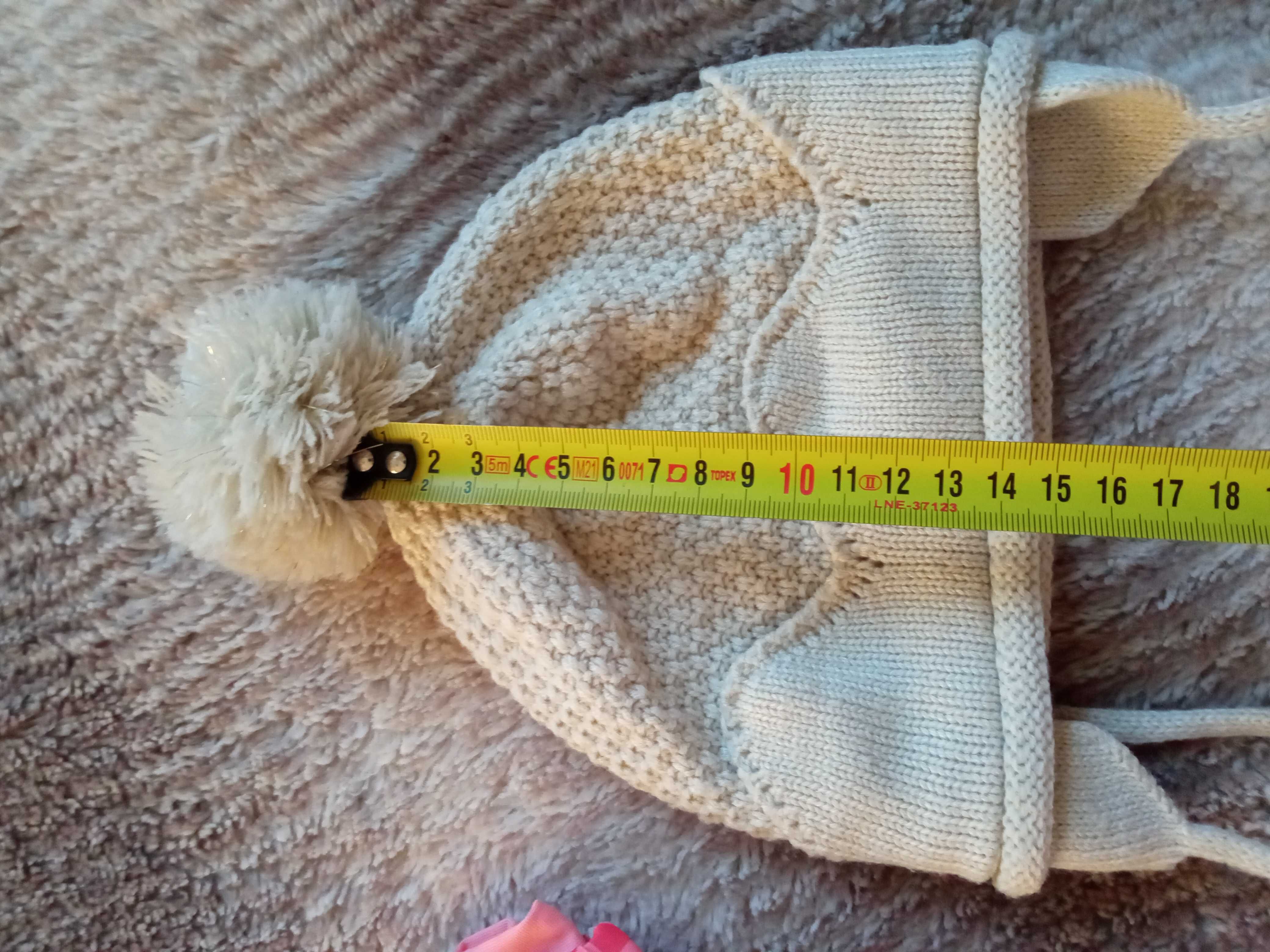 Kombinezon zimowy 62-68 cm 3-6 Lupilu kobinezon niemowlęcy czapka Zara