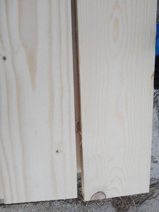Półka drewniana, naturalna 80x12x2 cm