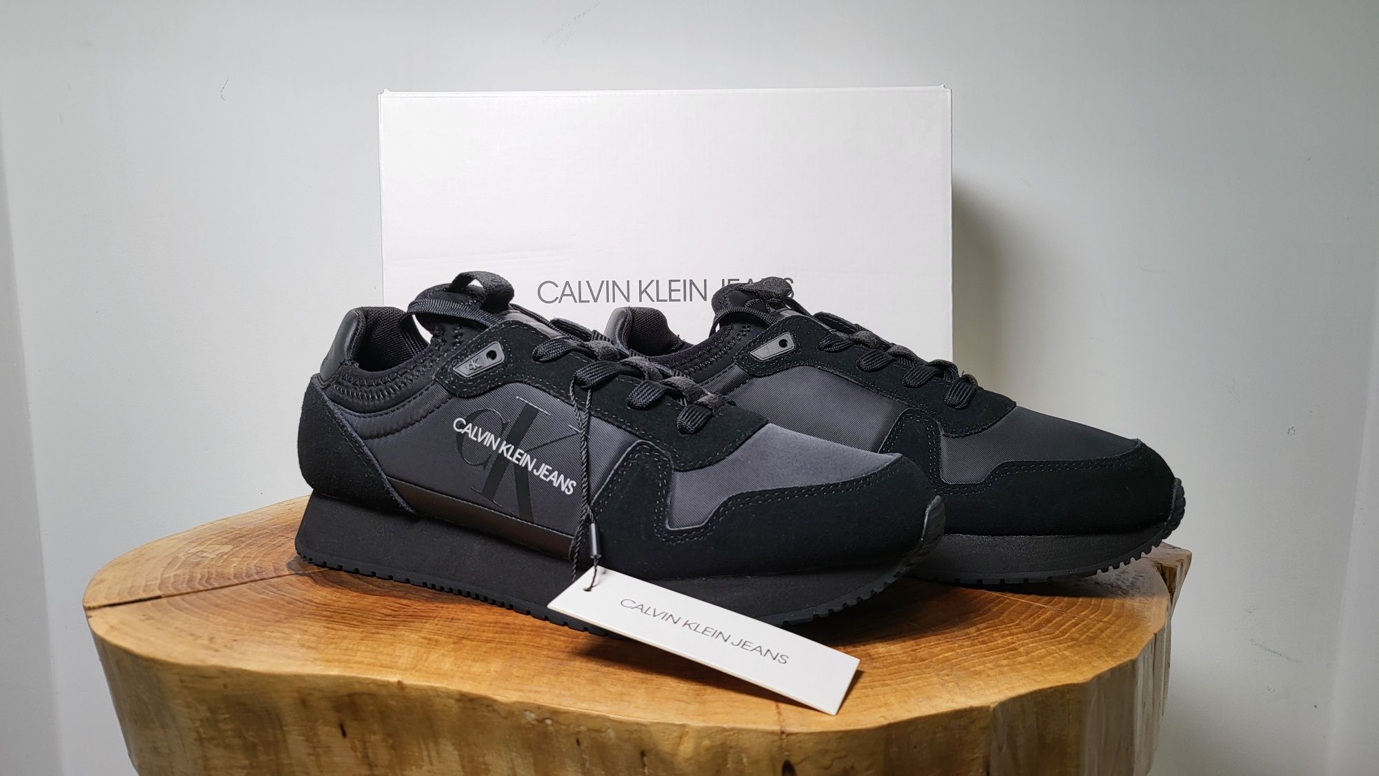 Buty Calvin Klein r 44 męskie sportowe czarne ORYGINALNE