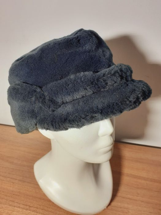 Czapka zimowa futrzana Nowa rozm 55