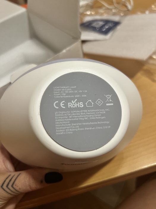 Лампа Искусственное солнце