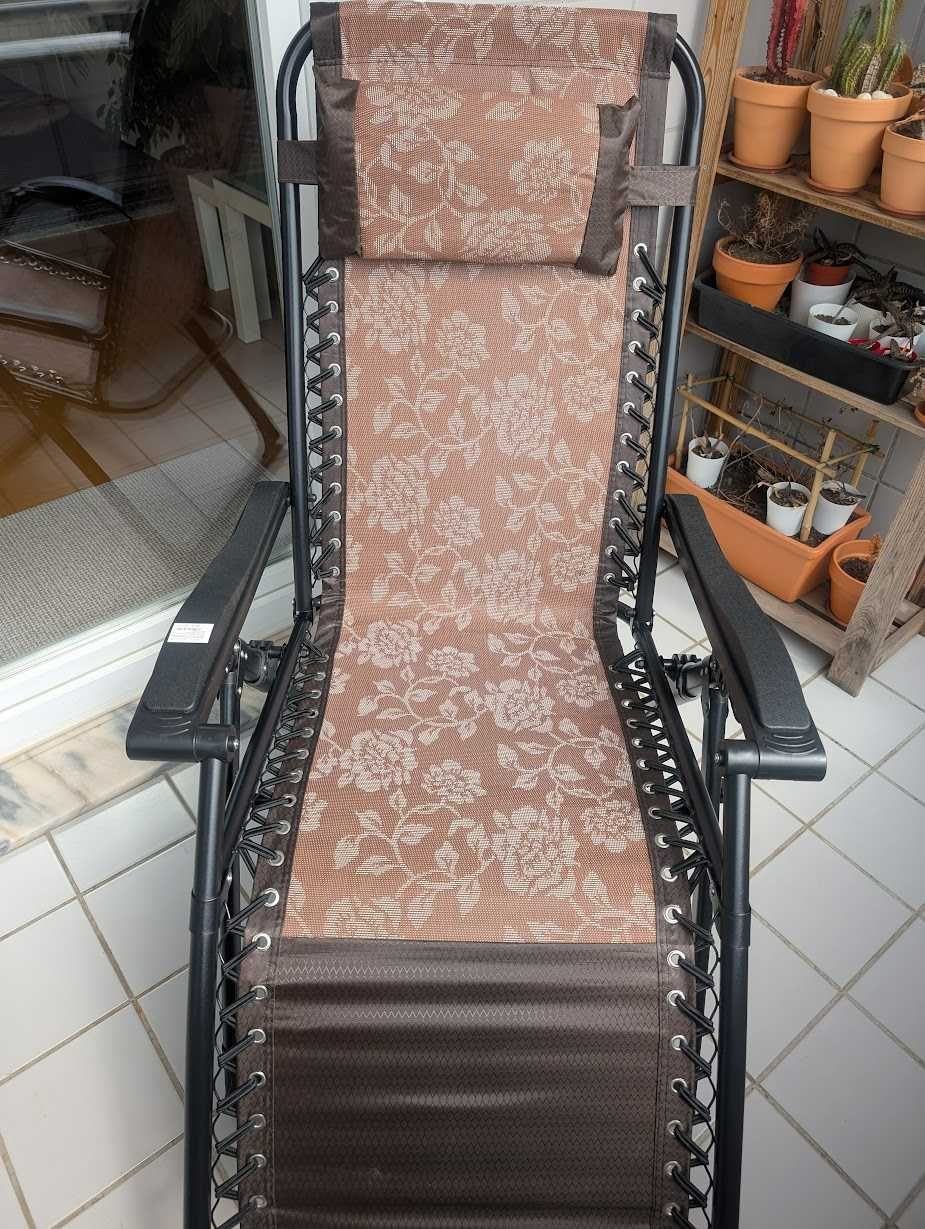 Cadeira espreguiçadeira reclinável resistente (NOVAS)