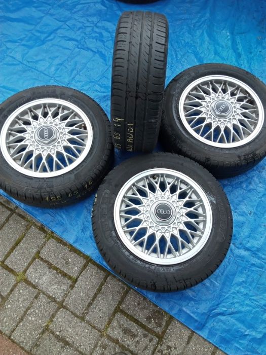 Koła Alu Audi 6Jx14H2 Matador 185/65 R14 letnie